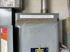 Generac model 8956-2 25 KVA single phase generator