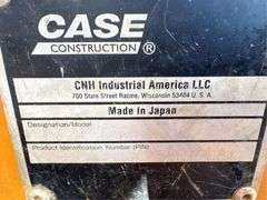 Case CX210C Hydraulic Excavator, Heavy-Duty Bucket