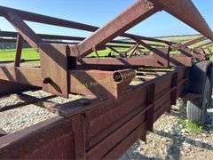 Gooseneck Hay Trailer, 32 ft Deck, 2 Axles, 10,000
