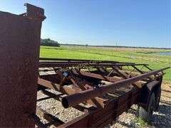 Gooseneck Hay Trailer, 32 ft Deck, 2 Axles, 10,000