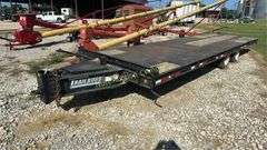 Trailboss Flatbed Trailer, NO TITLE, GVWR 49,860 lb., 2 Axle