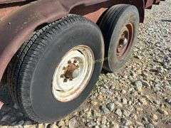 Gooseneck Hay Trailer, 32 ft Deck, 2 Axles, 10,000