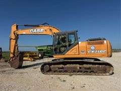 Case CX210C Hydraulic Excavator, Heavy-Duty Bucket