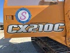 Case CX210C Hydraulic Excavator, Heavy-Duty Bucket