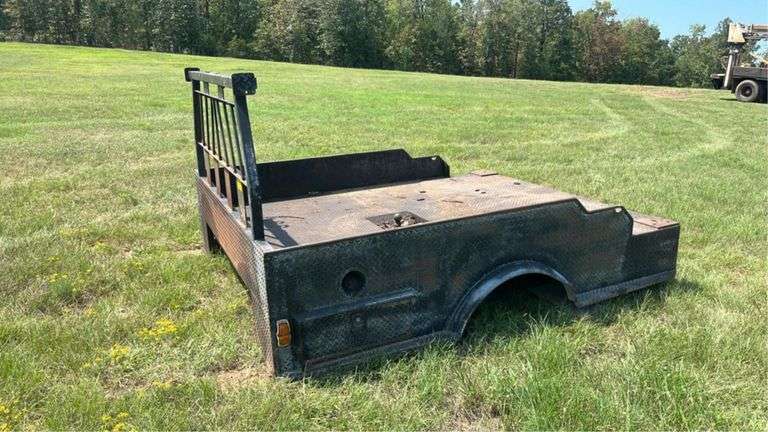 Homemade Flatbed with Side Rails 9'