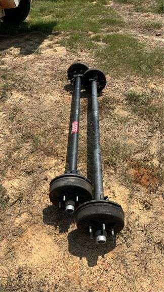 5' 3500 LB. Axle With Electric Brake (Qty 2)