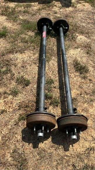 5' 3500 LB. Axle With Electric Brakes (Qty 2)
