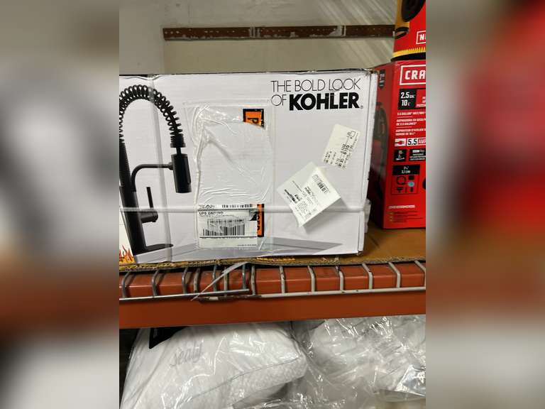 Kohler Provo semi professional, pulldown, kitchen faucet black mat