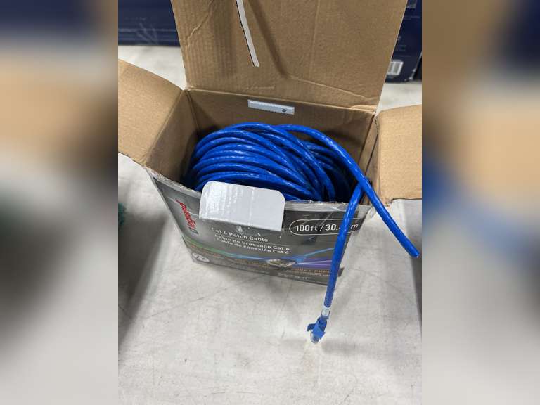 Legend 100ft CAT 6 Pure Copper Patch Cable (1 end cut off) NW Asset