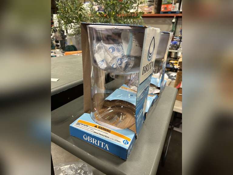 2) Brita Filtering Water Pitcher with Extra Filters **New/Like New/Complete**