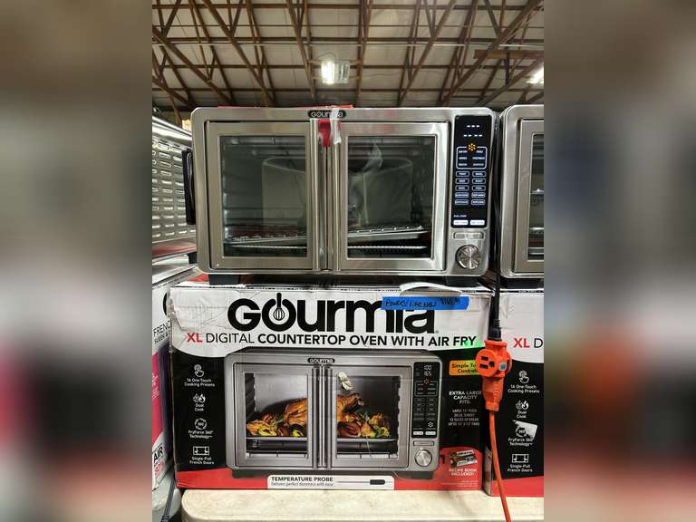 Gourmia Digital Countertop XL Digital Air Fry Oven **New/Like New/Tested/Works**