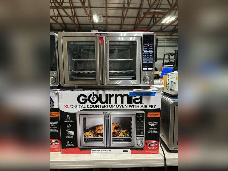 Gourmia Digital Countertop XL Digital Air Fry Oven **New/Like New/Tested/Works**