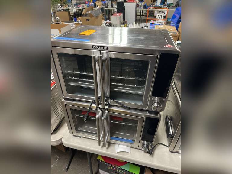 2) Gourmia Digital Countertop XL Digital Air Fry Oven **Lightly Used/Tested/Works**