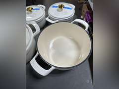 2) Tramontina Enamled Cast Iron Dutch Ovens **New/Like New/Loose**