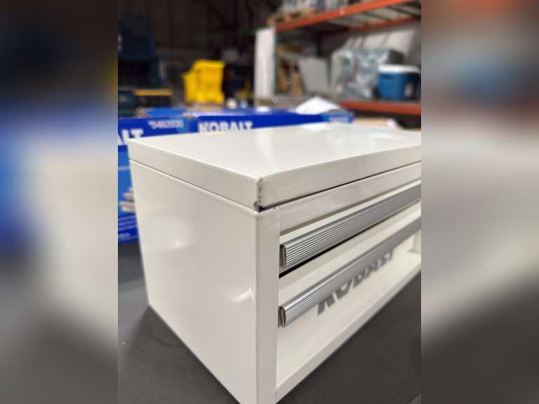 Kobalt White Mini Tool Box - White