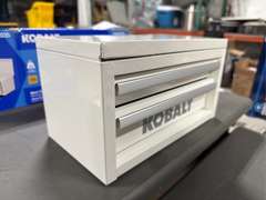 Kobalt White Mini Tool Box - White