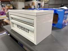 Kobalt White Mini Tool Box - White