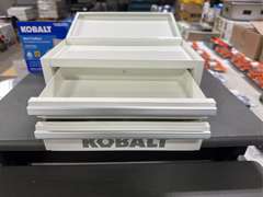 Kobalt White Mini Tool Box - White