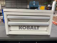 Kobalt White Mini Tool Box - White