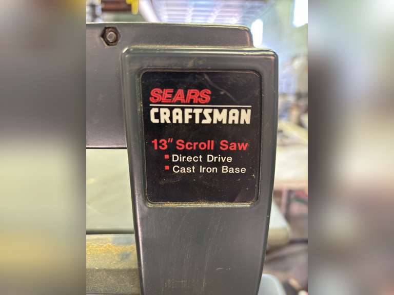 Craftsman 13” Scroll Saw