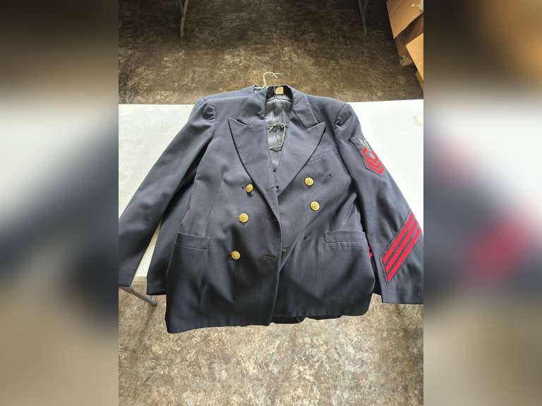 (4) Navy Formal Suits