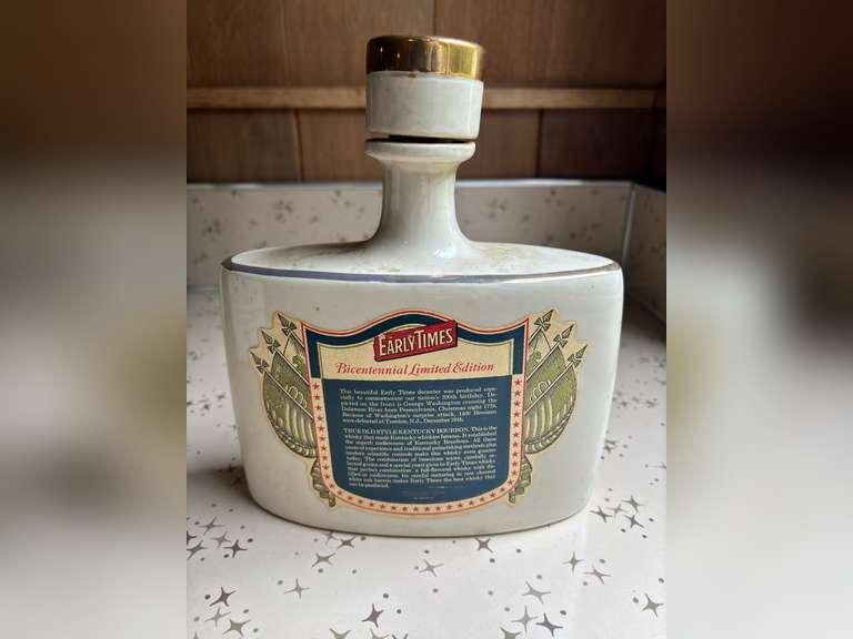 (3) Assorted Antique Liquor Bottles