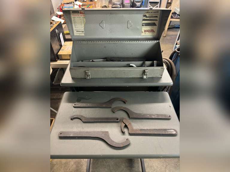 Late Tooling in Porter Cable Toolbox