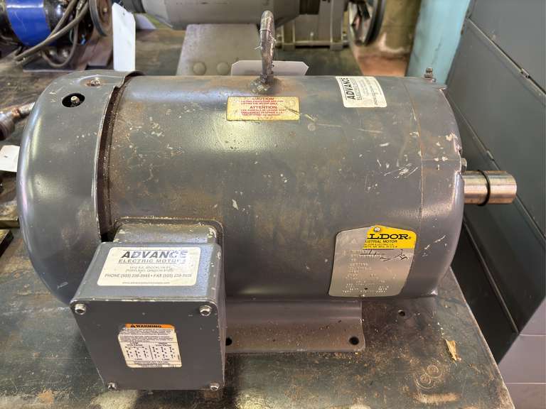 Baldor M3714T 10Hp General Purpose Electric Motor - 230/460v, 1770 RPM, 3 PH