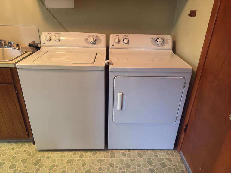 GE Electric Washing Machine & Dryer
