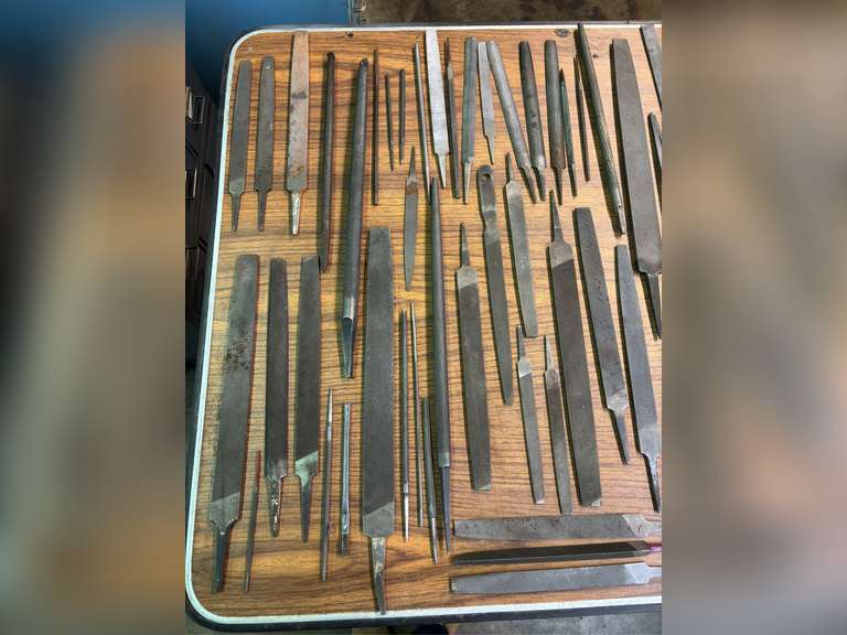 Large Lot of Assorted Machinist Files