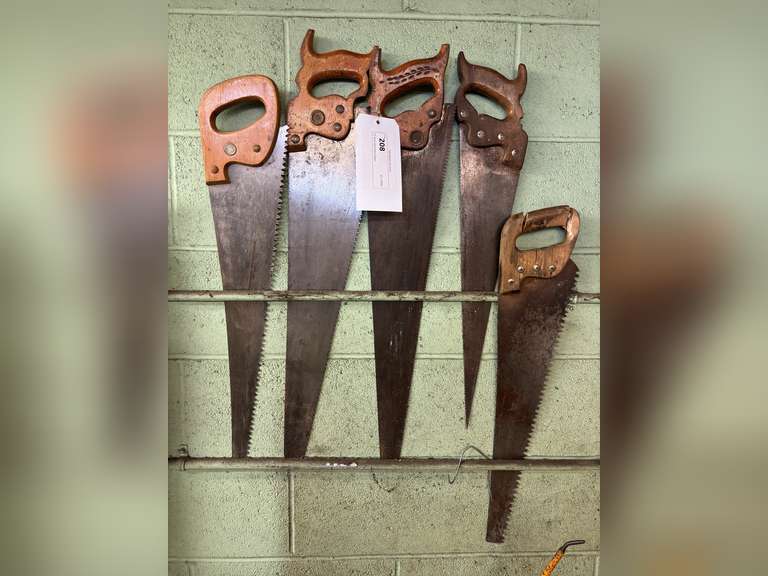 (7) Assorted Hand Saws
