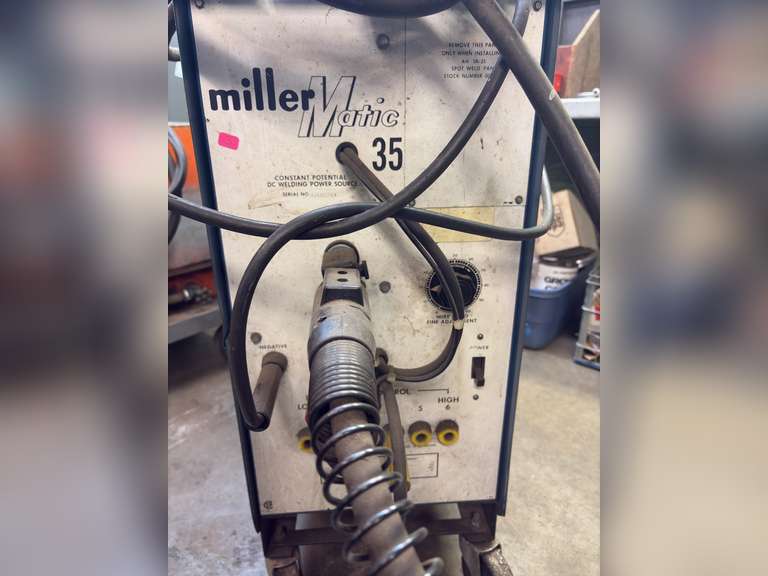 MillerMatic 35 DC Welder Model 007-666