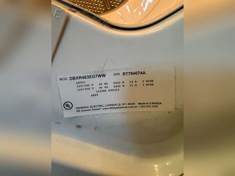 GE Electric Washing Machine & Dryer