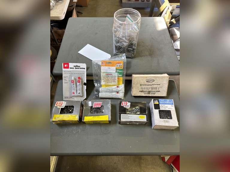 Assorted Screws & Fasteners