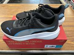 (2) Pair Men’s Puma Sneakers -Black/Blue Size 9.5 & 12-