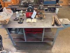 Welding/Cutting Table - 60”W x 49-1/2”D x 40”H