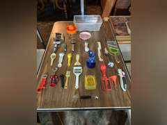 (2) Totes of Assorted Kitchen Tools