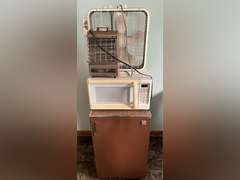 Coldspot Mini Fridge, Hamilton Beach Microwave, NuTone Heater & Box Fan