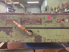 American Manufacturing Co. PHL-5M Metal Hydraulic Shop Table - 10ft 3.5” x 4ft