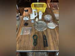 (3) Totes of Assorted Kitchen Goods