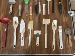 (2) Totes of Assorted Kitchen Tools
