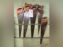 (7) Assorted Hand Saws
