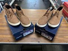 (2) Pairs Izod Men’s Palmer Shoes - Brown Size 10- *NIB