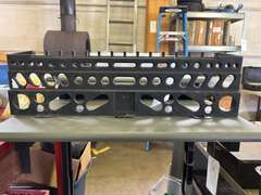 Assorted Pegboard Holders & Plastic Wall-Mount Tool Organizer