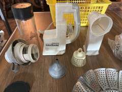 (3) Totes of Assorted Kitchen Goods