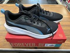 (2) Pair Men’s Puma Sneakers -Black/Blue Size 9.5 & 12-