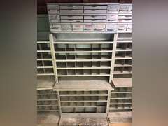 Metal Hardware Organizer Cabinet