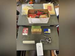 Staple Gun & Stapler w/ Assorted Staples & (2) Bags of Zipties