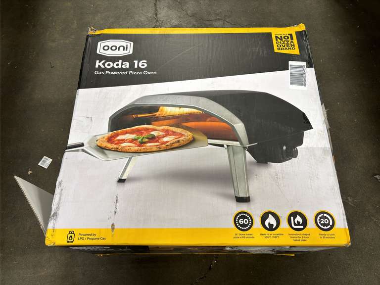 Ooni Koda 16 Gas Powered Outdoor Pizza Oven