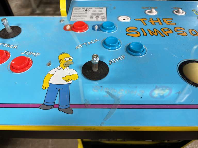 The Simpsons Arcade Machine